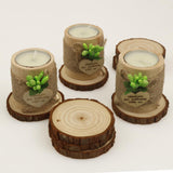 Natural Wood Slices 30 Pcs 2-2.4 Inches Craft Unfinished Wood Kit Predrilled Wooden Rounds with Bark, Wood Circles with Hole, Wood Slices for Crafts Ideal for DIY Projects, Christmas Ornaments ASSIRES