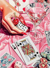 Fairyland JinWenn Diamond Painting Kits for Adults - Poker DIY 5D Diamond Art Kits Full Drill Diamond Dots Paintings with Diamonds Gem Art and Crafts Home Decor 12x16inch Fairyland JinWenn