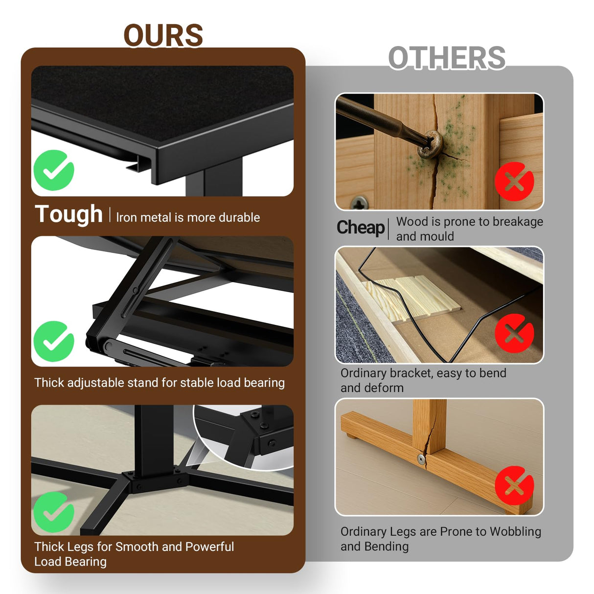 2000 Pieces Jigsaw Puzzle Table with Drawers & Legs, 30"x41" Large Puzzle Table for Adults, Adjustable Height &12 tilt Angles, Wooden Puzzle Board with Drawers & Cover, Birthday Gift for Family（Black） HEBESPACE