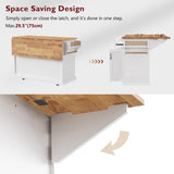 54" Large Kitchen Island with Rubber Wood Drop Leaf, Rolling Kitchen Cart with Ample Storage on 4 Wheels with 4 Doors and 3 Drawers, Moveable Island Table with Embossed Texture for Dining Room MEETFAV