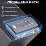 SOULYI Digital Gun Safe For Pistols With Two Quick Access,Handgun Safe With Pop Up Door,Safety Device With Keypad Storing Firearms Ammunition Money Valuables For Home Cabinet Car Under Bed Use SOULYI