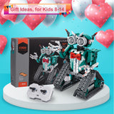 IQKidz APP/Remote Control STEM Building Kits for Kids Ages 8-12 - 3 in 1 RC Robot Car Toys, 440 Pcs Educational Science Projects, Gift Ideas for Boys Girls IQKidz