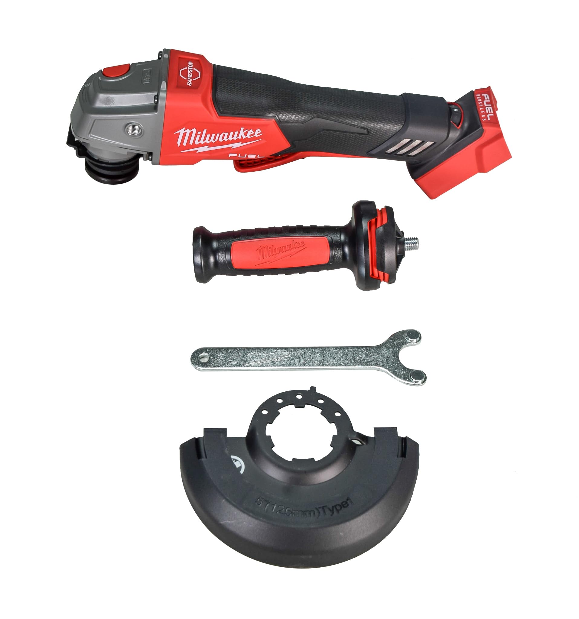 Milwaukee 2888-20 18V Cordless 4.5"/5" Grinder w/Variable Speed (Tool Only) - WoodArtSupply