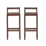 Christopher Knight Home Riviera Wood Barstool, Rich Mahogany Christopher Knight Home