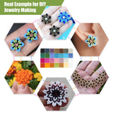 Ybxjges 24000Pcs 2mm Glass Seed Beads Kit, with 28 Colors Small Beads Kit for Girls,Women and Adults,Bracelets, Necklaces,Earring,Jewelry Making Supplies Ybxjges