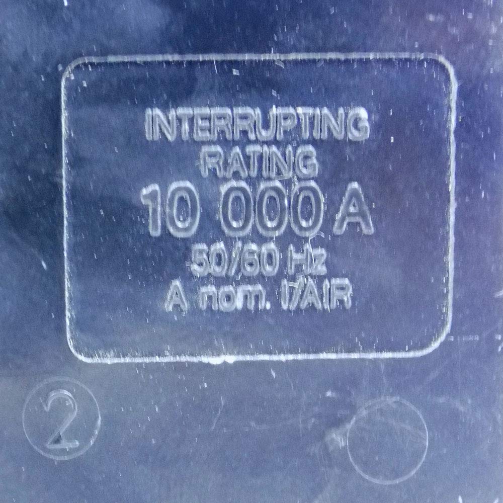 Square D QOB3100 Circuit Breaker (QOB) Standard, 100A, 3-Pole, 240 Vac, 3-Phase, Bolt-On, Black Square D