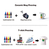A-SUB Sublimation Paper 8.5x11 Inch for DIY Unique Christmas Gifts Compatible with Inkjet Printer which Match Sublimation Ink 100 Sheets A-SUB