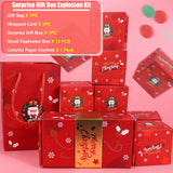 BABORUI Money Surprise Box - Christmas Gift with Confetti Explosion for Women, Men, and Kids BABORUI