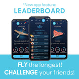 POWERUP 4.0 The Next-Generation Smartphone Controlled Paper Airplane Kit, RC Controlled. Easy to Fly with Autopilot & Gyro Stabilizer. for Hobbyists, Pilots, Tinkerers. POWERUP