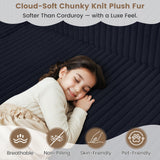 Boneless Couch, Upholstered Cloud Sectional Couch with L Shape Chaise, Fluffy Comfy Cloud Sofa with Deep Seat & Throw Pillows, Boneless Couches for Living Room, No Assembly Required, Black EROMMY