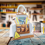 Katy Sue Handy Hobby Aprons Card Making Kit. Contains 8 Shaped Cards, 2 Sheets Die Cut Decoupage, Sticky Foam Pads, Instructions & 8 Envelopes. Apron-Themed Card Making Kits for Adults Katy Sue