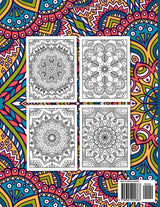 Stress Relief Adult Coloring Book: Mandala Patterns WoodArtSupply