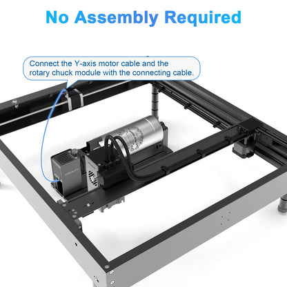 Creality Laser Engraver 3-in-1 Laser Rotary Roller Pro for Glass Tumbler Ring, 7.5W Laser Cutter, High Accuracy Speed DIY Laser Engraver and Cutter Machine for Wood, Metal, Acrylic,Leather - WoodArtSupply