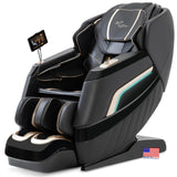 Alfine A66 4D Full Body Massage Chair – Made in The U.S.A. with U.S. & Imported Material, SL Track, Yoga Stretch, Zero Gravity, AI Voice Control, Heating, Automatic Footrest Alfine