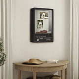 TJ.MOREE Dog Memorial Gifts - You were My Favorite Hello and My Hardest Goodbye Remembrance Picture Frame Shadow Box - Pet Sympathy Gifts for Loss of Dog TJ.MOREE