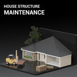 Electric Ratchet, Cordless Ratchet 3/8",93lb-ft Electric Ratchet Wrench, Square Drive Electric Wrench with Extension Bar, 1/4" Adapter & 3" Extension Bar Compatible with DEWALT Battery(Tool Only) LotaTools