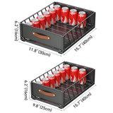 Pull out Cabinet Organizer Fixed with Adhesive Nano Film,Heavy Duty Slide out Pantry Shelves Drawer Storage,Sliding Mesh Cabinet Basket with Handle for Kitchen, Bathroom,Home, 11.8"W X15.7"D X6.2"H Kitstorack