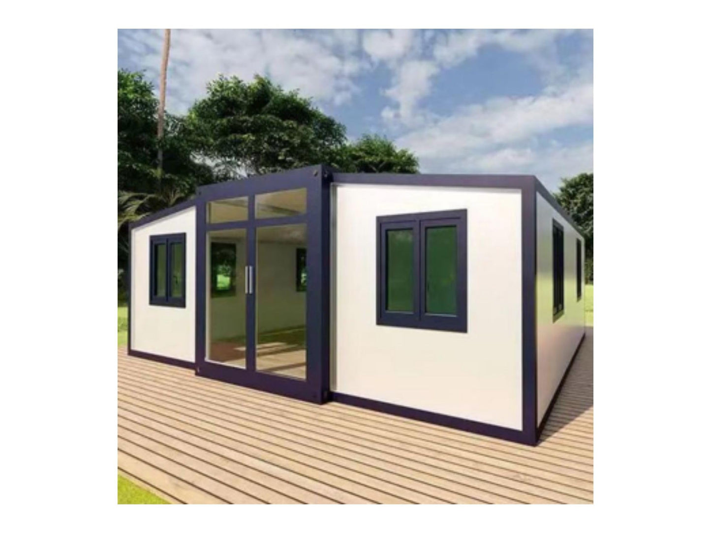 20ft & 20ft Customized Prefabricated Home - Your Space, Your Way Eco-Friendly Modular Home - One or Two Bedrooms