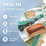 68oz Crystal Clear Resin Kit,No Bubble & Not Yellowing Epoxy Resin for Coating, Casting, Table Top,DIY, Bar Top, River Tables, Resin Art, Wood with High Gloss Finish TAKIMO