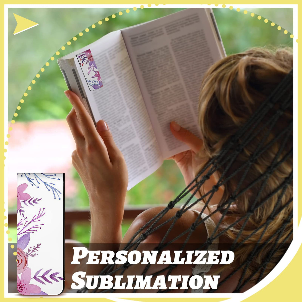 30 Pieces Magnetic Bookmark Book Marker Clip Sublimation Bookmarks Sublimation Magnetic Bookmarks Page Markers for Home Students Teachers Classroom Office Reading Supplies (Classic) Eaasty