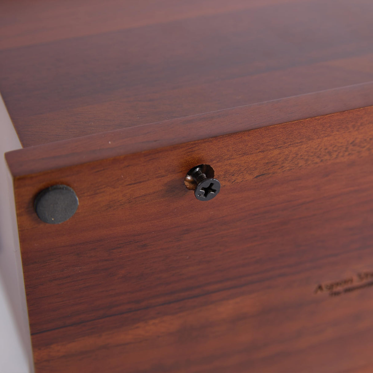 Aspen Studio Cross Urn Walnut Wooden Urn for Cremation Ash Handcrafted Solid Wood Urn Up to 235lbs for Adult Human Ashes Decorative Urns TSA Approved Wooden Urn Aspen Studio