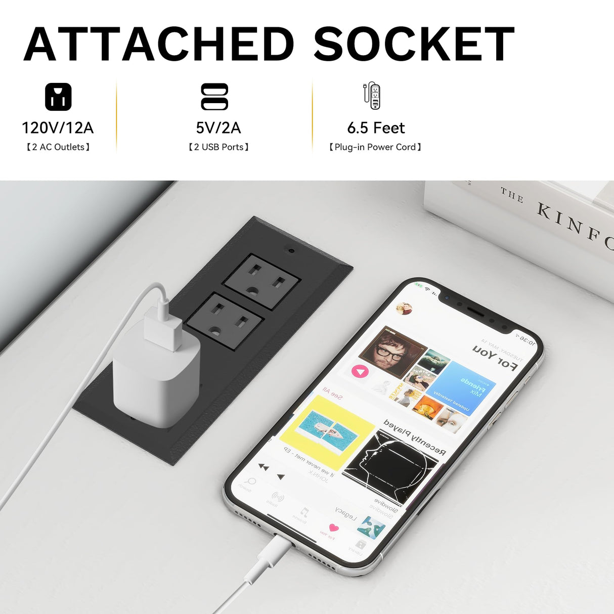 DWVO Farmhouse TV Stand for 75 Inch TV, Entertainment Center with Storage Cabinets, Media Console, TV Table with Drawers, TV Stands for Living Room, White DWVO