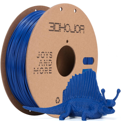 3DHoJor High Speed Printer Filament 1.75mm 1kg Cardboard Spool (2.2lbs) Rapid PLA to 5X Faster Printing Filament Dimensional Accuracy +/- 0.02 mm Fits for Most FDM 3D Printer-Blue 3DHoJor