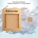 LiangCuber QY Toys 5x5 Klotski Puzzle Magnetic Sliding Number Puzzle ABS Brain Teasers Toy Tangram Jigsaw Intelligence (24-Digit Version) LiangCuber