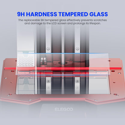 ELEGOO Saturn 3 12K MSLA 3D Printer, 10-Inch Monochrome LCD Resin 3D Printer, Voxeldance Tango Software, Large Printing Size of 8.62x4.84x9.84 Inch - WoodArtSupply