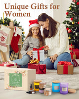 Candle Making Kit for Adults: Soy Wax Candle Making Supplies DIY Crafts Chrismas Stocking Stuffer for Adults Women Teens Beginners Starter Couples Activity Kit, Homemade Crafting White Elephant Gifts CAREVER