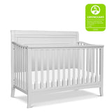 DaVinci Anders 4-in-1 Convertible Crib in Cloud Grey, Greenguard Gold Certified DaVinci