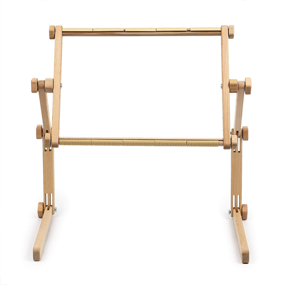 Needlework Table and Lap Hands-Free Stand with Adjustable Frame Made of Organic Beech Wood Tapestry Cross Stitch Embroidery Frame Holder (40х56 cm (15.7" x 22")) AllAboutEmbroideryUA