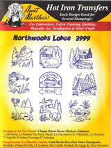 Northwoods Lodge Aunt Martha's Hot Iron Embroidery Transfer Aunt Martha's
