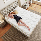 Ruanrest Queen Mattress 12 inch, Hybrid Mattress in a Box with Memory Foam and Pocket Springs for Pressure Relief, Medium Firm Queen Size Mattress, Motion Isolation, CertiPUR-US. Ruanrest