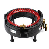 addiExpress King Size Knitting Machine, 46 Needles Circle Knit Loom Machine with Row Counter and Hand Crank, Black, 17.7 Inch addi