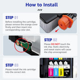 CMYBabee Compatible LC406XL Ink Cartridges for Brother Printer for Brother LC406 LC406XL Ink Cartridges Work with Brother MFC-J4335DW MFC-J4535DW MFC-J5855DW MFC-J6955DW MFC-J6555DW Printer, 4 Pack CMYBabee