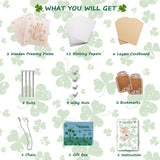 Rhykoka Pocket Flower Press, 6 Layers Mini Flowers Press Kit, Micro Flower Pressing, Portable Small Leaf Petal Preservation for Arts and Crafts Lovers (Silver) Rhykoka