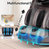 BOSSCARE Full Body Airbag Massage Chair: 2025 Shiatsu Zero Gravity Massager Chairs - AI APP Control Back Heating - Relaxing Massaging Recliner for Friend Family BOSSCARE