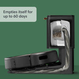 iRobot Roomba j9+ Self-Emptying Robot Vacuum – Powerful Suction, Identifies and Avoids Obstacles Like pet Waste, Sel-Empties for 60 Days, Best for Homes with Pets, Smart Mapping, Works with Alexa iRobot