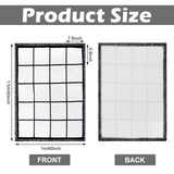 Sublimation Blanket Personalized Sublimation Throw Blanket with 20 Printable Panels Baby Printed Blanket Flannel Fleece Blanket with Tassels for Heat Press Home Sofa Bedroom (60 x 40 Inch) Tatuo