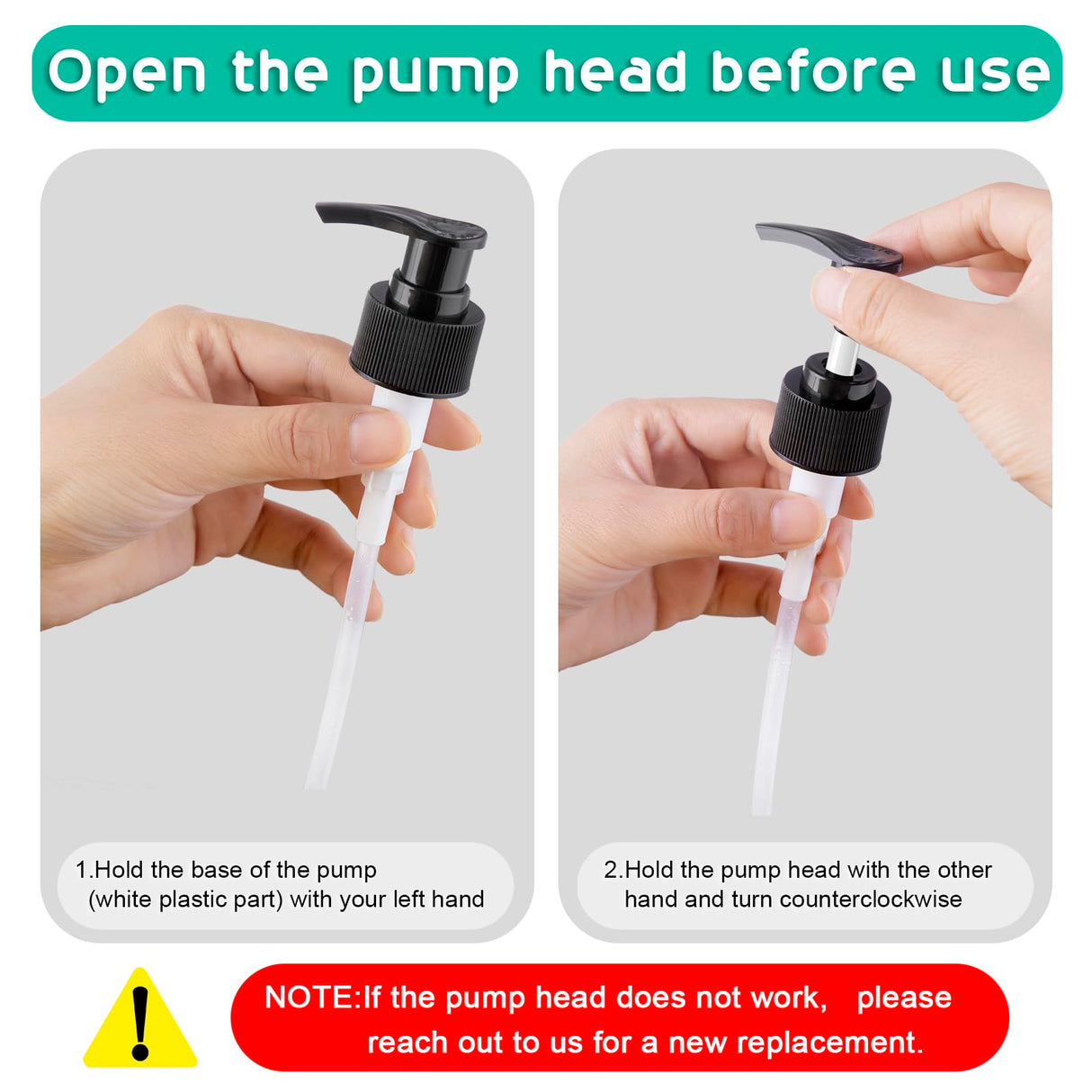 ALELION Glass Dish Soap Dispenser for Kitchen - 16 OZ Hand Soap Dispenser Set with Pump and Acacia Wood Tray - Black White Modern Farmhouse Kitchen Bathroom Decor and Accessories ALELION