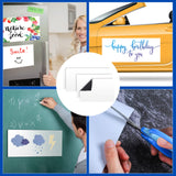 Tallew 4 Pcs Blank Magnets for Vehicles Rounded Corners Blank Car Magnet Set Door Blank Magnetic Sign Sheet Vinyl Magnetic Sheet for Advertise Business Company Logo, 18 x 12 Inches, 24 x 12 Inches Tallew