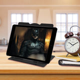 Metal Book Stand - Adjustable Book Holder for Reading (Full Black) Camelmother