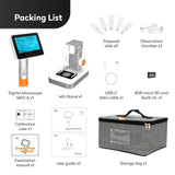 MX2-AS Microscope for Kids, 2-in-1 Handheld Miniscope, 1600X Digital Microscope with 4.3-inch 1080P Screen, Educational Kids Microscopes Kit for Boys Girls MatataStudio