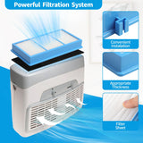 DerBlue 4pcs Replacement HEPA Filters for Holmes AER1 Type Total Air Filter,for HAPF30AT andHAP242-NUC,Total Air Filter Replacement Filters for HAPF30AT DerBlue