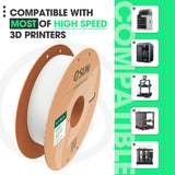 eSUN PLA Basic Filament 1.75mm, 1KG Spool (2.2 LBS) High Speed Printing 3D Printer PLA Filament,Designed for Fast Printing, Blue eSUN