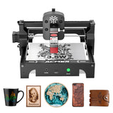 Acmer S1 Laser Engraver Machine, 3.5W(3500mW) High Precision Laser Cutter and Engraving Machine, 130x130mm Working Area for Wood and Metal, DIY Laser Engraver ACMER