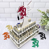 Graduation Money Holder, 2024 High School Graduation Gift Money Holder Congratulation Card Holder Money Cake for Graduation Party Graduation Gift Cake Layered Wallet Ornament-Black Generic