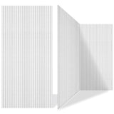 10 Pack Acoustic Panels,47.2x23.6x0.4 inch Acoustical Wall Panels,Large Soundproof Panels,Self-Adhesive Sound proof panels for walls,Acoustic Treatment for Recording Studio&Office Vertical,White EVENRISING