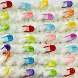 Meikeer 150 Pieces Knitting Crochet Locking Stitch Markers Stitch Needle Clip Counter 10 Colors (Color Ship Randomly) Meikeer